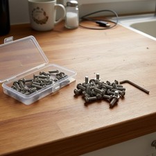 Schrauben Set Edelstahl